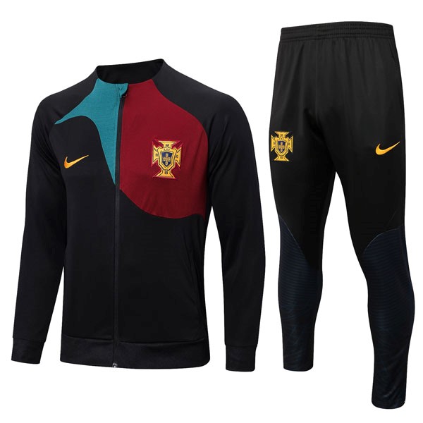 Chandal Portugal 2022-2023 Negro Rojo